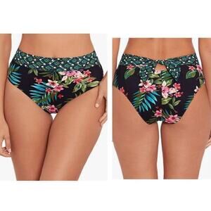 Skinny Dippers Miraclesuit NWOT Mochi Honeybuns High-Waisted Bikini Bottom Sz M